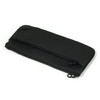 LOONLOON 363 Stone Pencil Case, Black, Simple Gadget Storage Pouch,