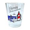 Jersey United Kingdom Lighthouse Shot Glass
