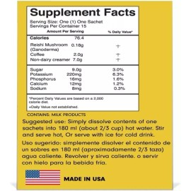 Eternal Spirit Beauty Nuevo Cafe Asiático con Ganoderma Reishi  4 En 1 (15 Un)