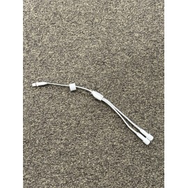 EZLightsGroup 3-Pin IP68 Y Splitter – Specifically Designed for Govee Permanent Outdoor Lights Version 1 – Waterproof Cable Connector for Roofline, Eaves, and Outdoor Holiday Lighting