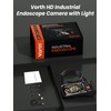 Vorth Endoscope Camera with Light, 4.3" IPS Screen 1080P Borescope