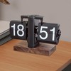 Folpus Flip Desk Clock Automatic Page Turning Clock Decoration