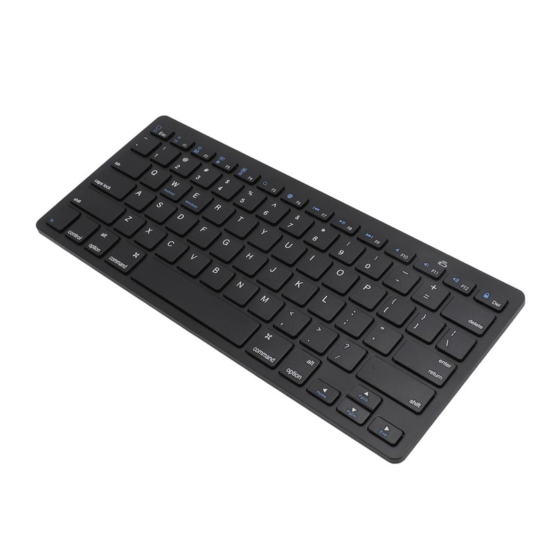 78 Keys Wireless Keyboard with Silent Buttons Ultra Slim Bluetooth