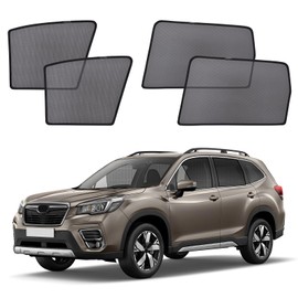 XCBYT Car Window Shades for 2019-2024 Forester Sun Shade for Car Baby Side Window with Breathable Mesh Blocking 99% UV Glare and Privacy Protection Safe Driving for Napping, Camping, Dressing (4 PCS)