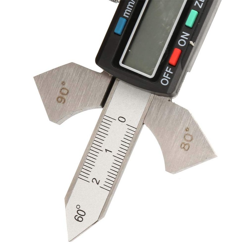 Digital Welding Gauge 20mm Weld Seam Fillet Inspection Metric Inch