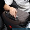 RAKSONIC Upgrade Car Console Armrest Pad with Storage Pocket,Comfortable Memory