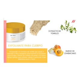 Ctuna Flaunt Exfoliante Modelador Cuerpo Farmasi Tomillo Chabacano