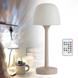 Fonowx Ripple Effect Night Light Projector for Home and Events, 16 Colors