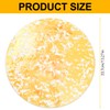 Lotsdonxia 16 Pcs Disposable Gold Foil Placemats – Luxurious Table