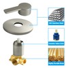DOLGABA Shower Valve Handle Single Function Shower Mixer Valve Kit