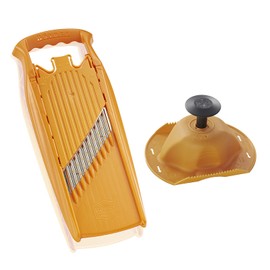 ベルナー BORNER PL ワッフルスライサー 「デコスターDEKO」 + 安全ホルダーセット (ワッフルカットスライサー+安全ホルダー) 5O52040saf