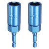 sourcing map 2pcs Nut Driver 16mm Hex Drive Socket CR-V