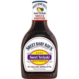 Sweet Baby Ray's Sweet Teriyaki Sauce and Marinade (16 Fl Oz (Pack of 4))
