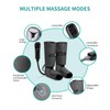 Nekteck Leg Massager with Air Compression, Foot and Calf Massage