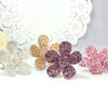 Bestbling Crystal Bling Sparking Car Fragrance Flower Car Diffusser Air