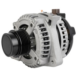 SCITOO Alternator Fits for Scion for iQ 1.3L 2012-2015 12V 100Amp CW 5-Groove Clutch Pulley High Output Alternator 27060-47240 11760 104211-8252