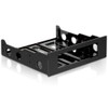 DELOCK ZU FDD Einbaurahmen 8.9cm 3.5Zoll Kunststoff schw.