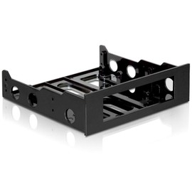 DELOCK ZU FDD Einbaurahmen 8.9cm 3.5Zoll Kunststoff schw.