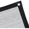 BeGrit 75% Reflective Aluminet Sun Shade Cloth Mesh with Grommets