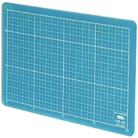 NTY CM-22i-B Cutter Mat, Olefin Resin, A5, Clear Blue