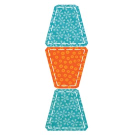 AccuQuilt GO! Baby Fabric Cutting Dies; Multiple Tumbler