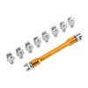 Motorcycle Spoke Wrench CNC Spanner Set 5.0‑6.8 Length 93mm/3.7in for