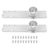 Qzojcoi Aluminum Plenum Intake Manifold Bolt Kit for 1995-2003 Ford