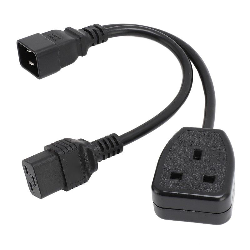 IEC320 C20 Male to C19 Female Power Cable PVC Y