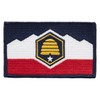 Patchtown Utah State Flag Patch Full Color 3.375" x 2"