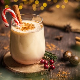 OliveNation Eggnog Flavor, Sugar Free Water Soluble Extract with Vanilla for Baking, Beverages, Non-GMO, Gluten Free, Vegan - 16 fl oz