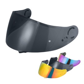 VCOROS GT Air Helmet Visor Replacement, CNS-1 Face Shield Compatible with GT Air 2/ Neotec/TC-5/ TC-9 Visor Replacement (Black)