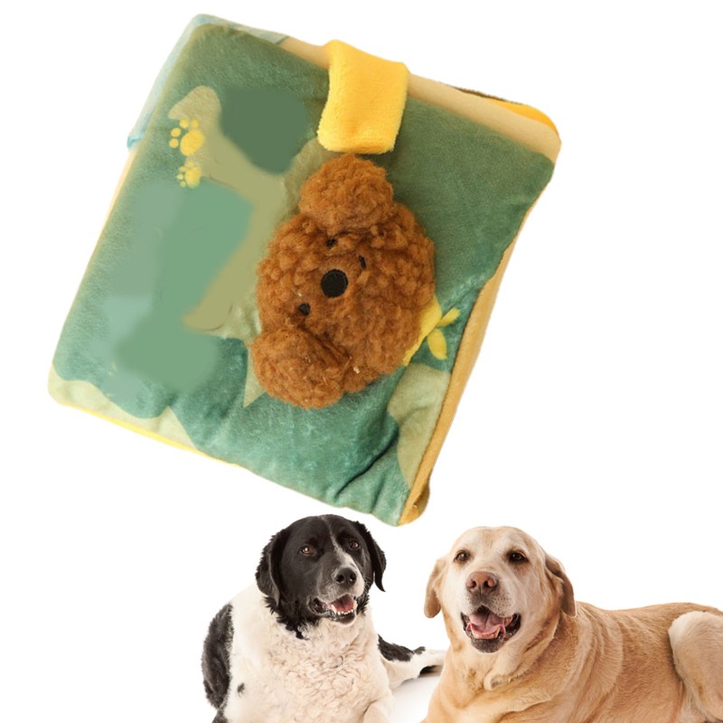 Snuffle Book for Dogs Puppy Sniff Training Hide and Seek