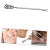 Healeved Stainless Steel Double- Foot File for Heel Exfoliation Manual