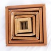 Orchid Nerd Teakwood 10" Square Wooden Orchid Basket Vanda Baskets