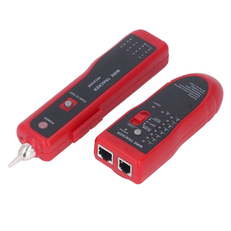 Wire Tracer Receiver Kit Network Cable Tester Line Finder for