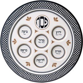 Seder Tradition Melamine Seder Plate