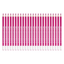 PATIKIL Watercolor Pencil, 24Pcs Water Soluble Pencils for Blending, Coloring, Sketch Drawing, Painting, Pink