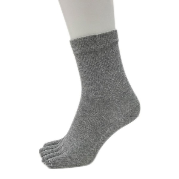 Hidamari All Season Men's 5 Toe Socks, 9.4 - 10.2