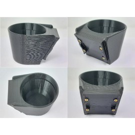 Gregparts LLC Cup Holder - 1992-1995 Honda Civic Handbrake Console arm rest delete trim 93 94