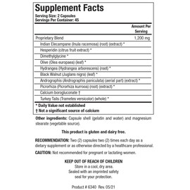 Biotics Research HistoPlex Natural Anti Histamine, Proprietary Blend of Herbs, Olive Leaf Extract, Allergy Support, Immune Booster 90 Capsules