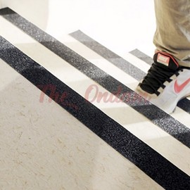 Ondam Anti-Slip Tape 4M, Vibration Dampening & Dustproof Rubber Pad Non-slip Tape Black