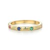 Ladies 9 Carat Gold on Sterling 925 Solid Silver Multi