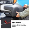 Linskip Side Bumper Headlight & Fender Outer Filler Guard Covers