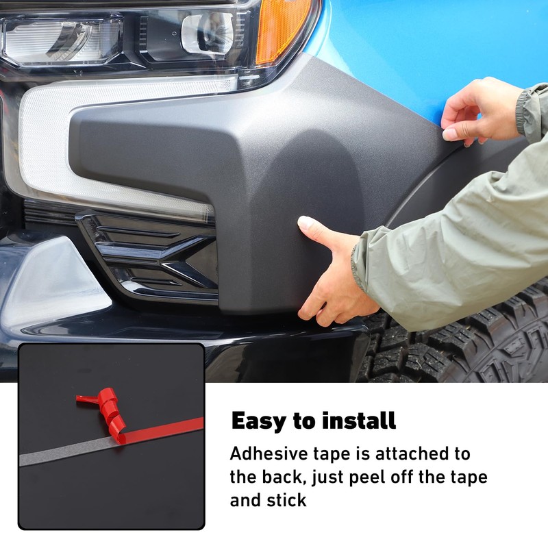 Linskip Side Bumper Headlight & Fender Outer Filler Guard Covers