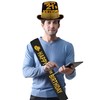 21st Birthday Celebration Bundle - Hat, Sash, Decorations for Men's