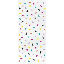 Unique Party 73149 - Cellophane Confetti Birthday Party Bags, Pack of 20