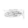 Zerodeko 2pcs Dumpling Maker Aluminum Mold Versatile Ravioli Wonton Press