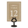 Kraft Table Card Numbers For Wedding Reception - Double Sided