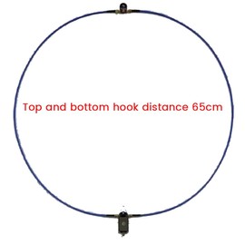 Lyaciomn Fullbands Loop Active Receiving Antenna 50K-500MHz HF AM FM VHF UHF SDR for Radio B85B Easy Install