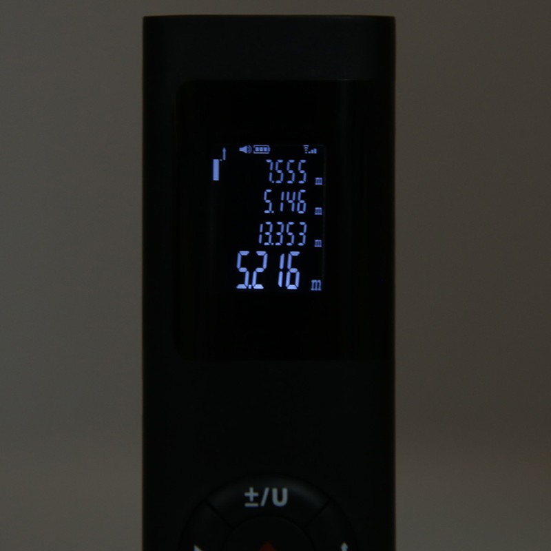 JQ40 Digital Handheld Mini Laser Distance Area Volume Meter Portable